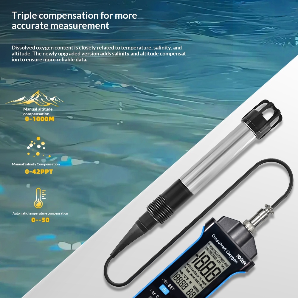 Измеритель растворенного кисло – обзор и цена Do Oxygen Meter