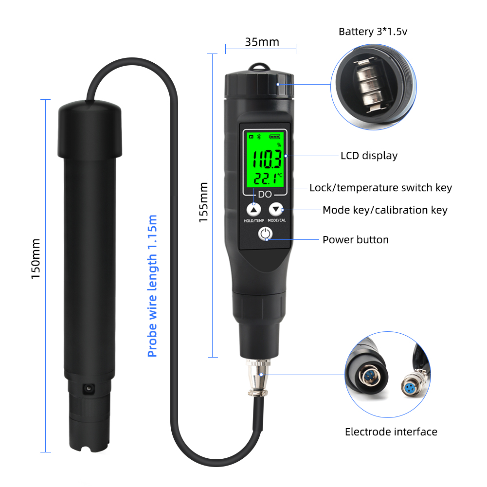 Портативный Bluetooth-измерите – обзор и цена Do Oxygen Meter